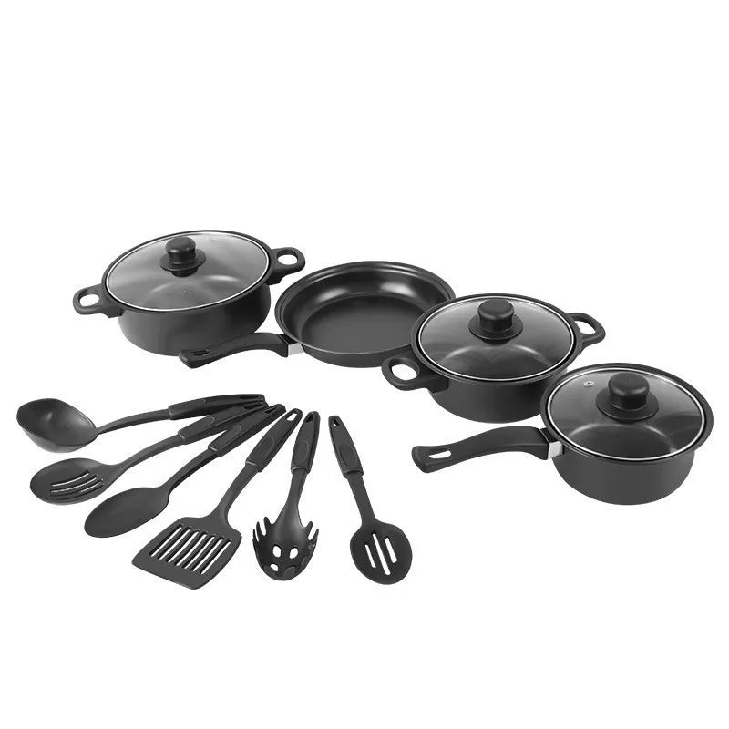 Nonstick Cookware Set – Pots, Frying Pan & Utensils