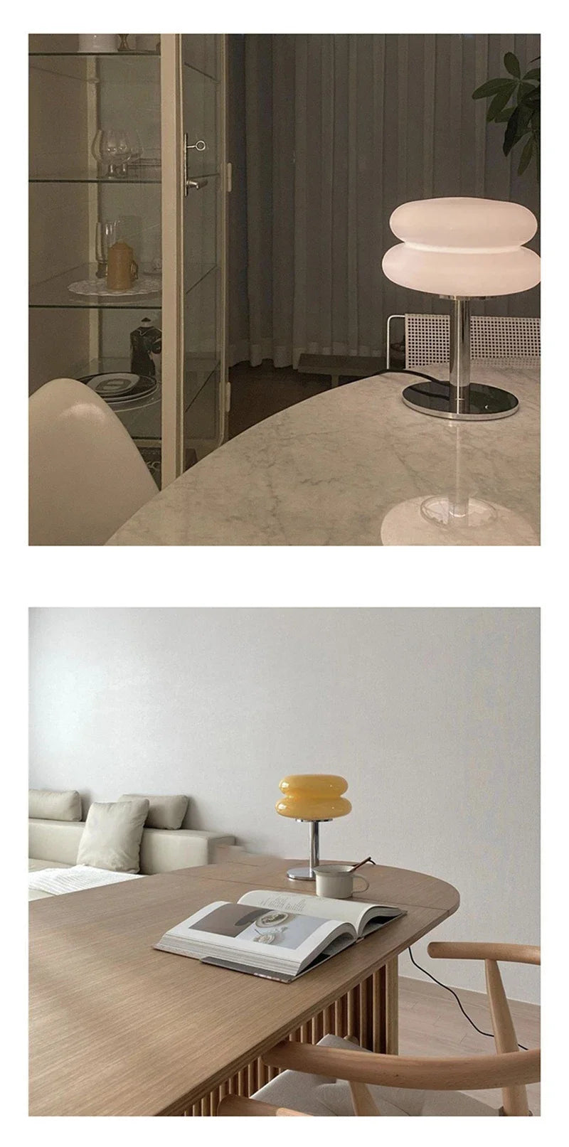 Dimmable USB Table Lamp – Three Light Colors