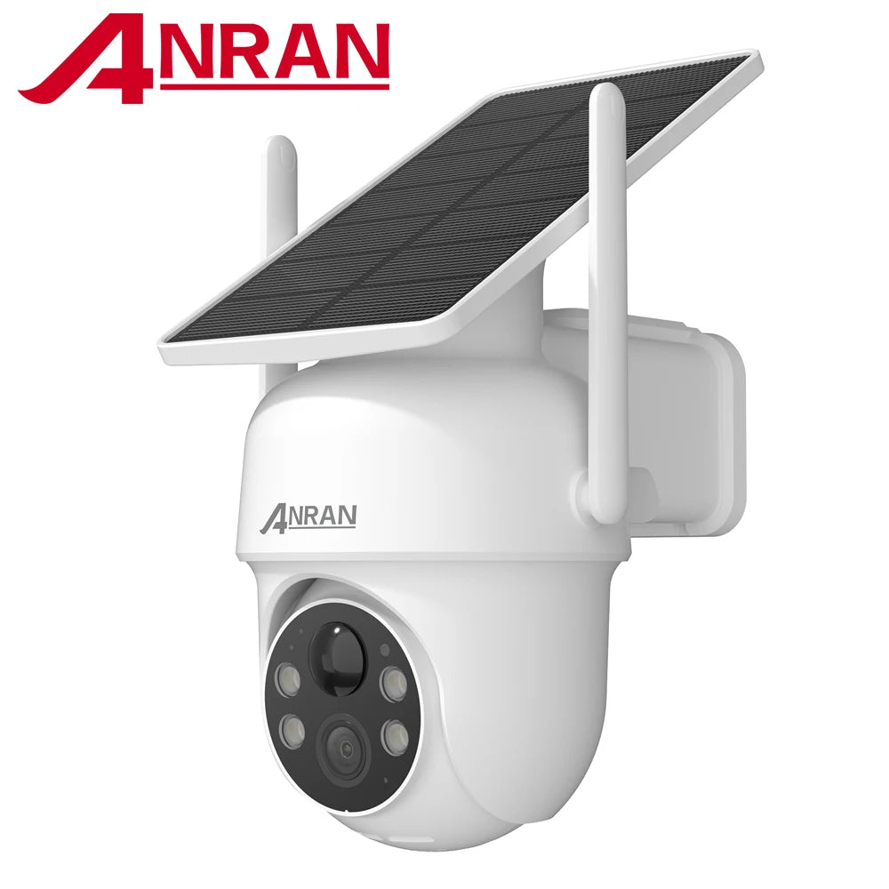 ANRAN Solar Wi-Fi Security Camera with Motion Alerts