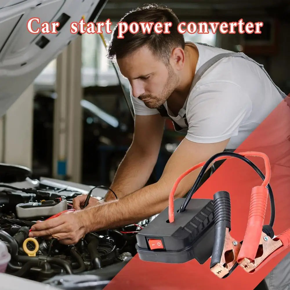Portable Car Battery Jump Starter – Compact Lithium Power Pack for Emergency Vehicle Starting