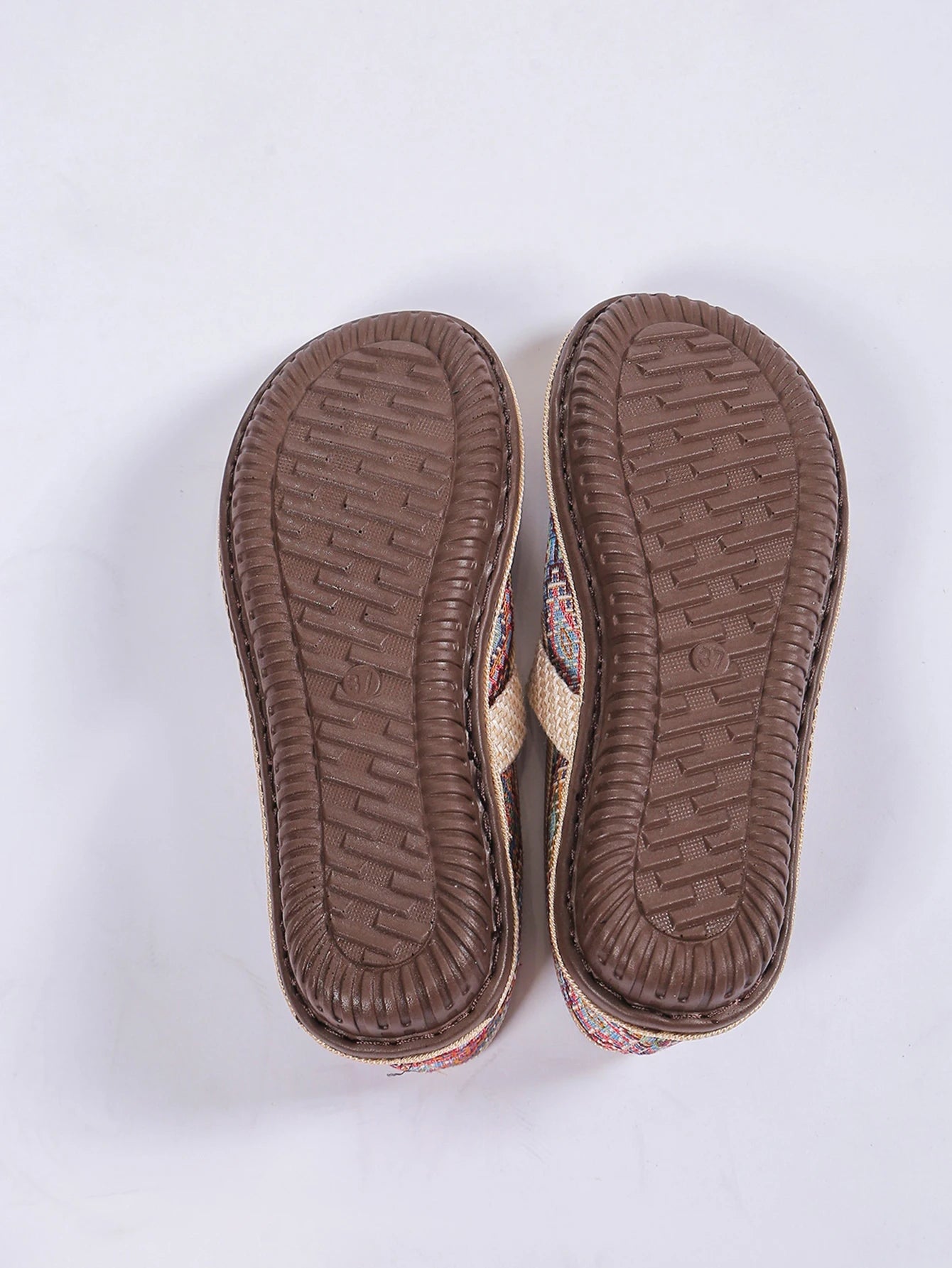Women's Ethnic-Style Slip-On Flats – Soft Sole Anti-Slip Casual Shoes