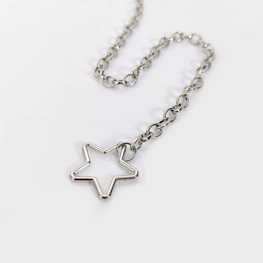 Metal Star Chain Cowgirl Belt — Adjustable Western Concho Waistband for Dresses & Jeans