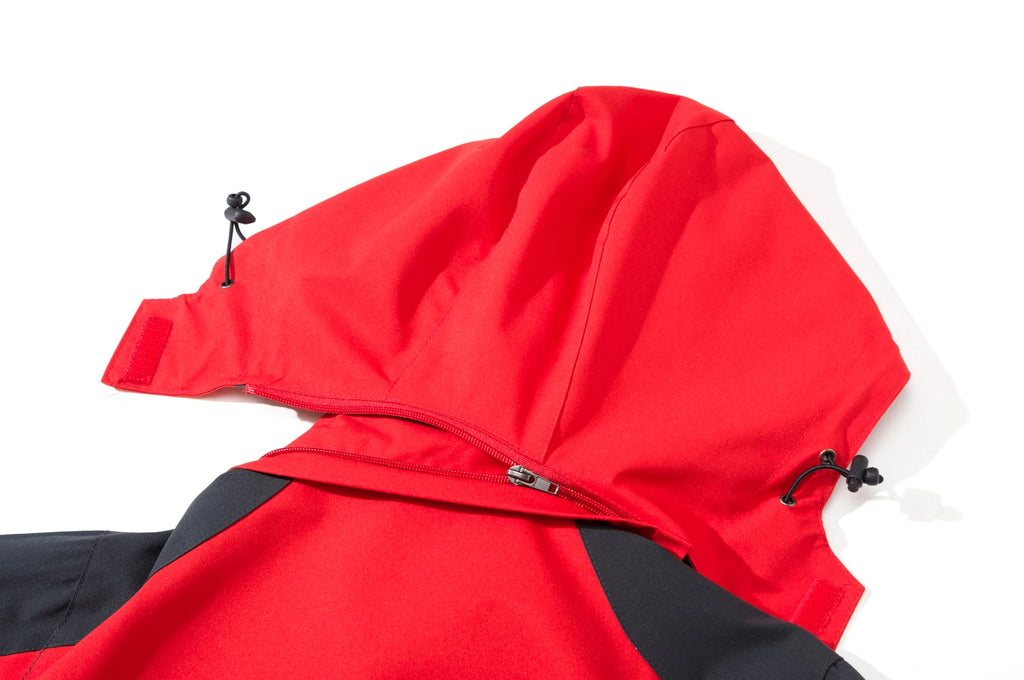 Men's Big & Tall Waterproof Hooded Jacket – Windproof Outdoor Coat, XL–8XL, 5 Colors