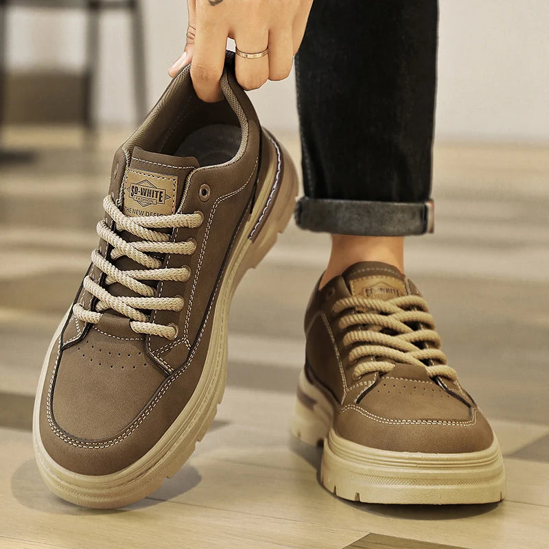 Men's Luxury Fashion Loafers 2025 – Breathable Casual Race & Running Sneakers