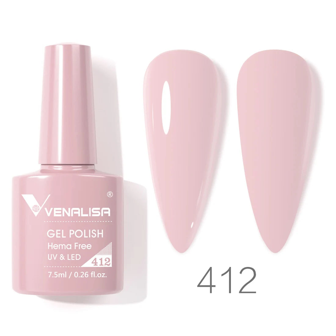 Venalisa VIP4 Gel Nail Polish 7.5ml — Soak Off UV/LED Long-Lasting Color