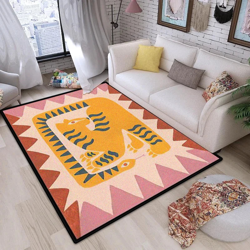 Fashion Plush Area Rug – Large Soft Carpet for Living Room, Bedroom & Cloakroom