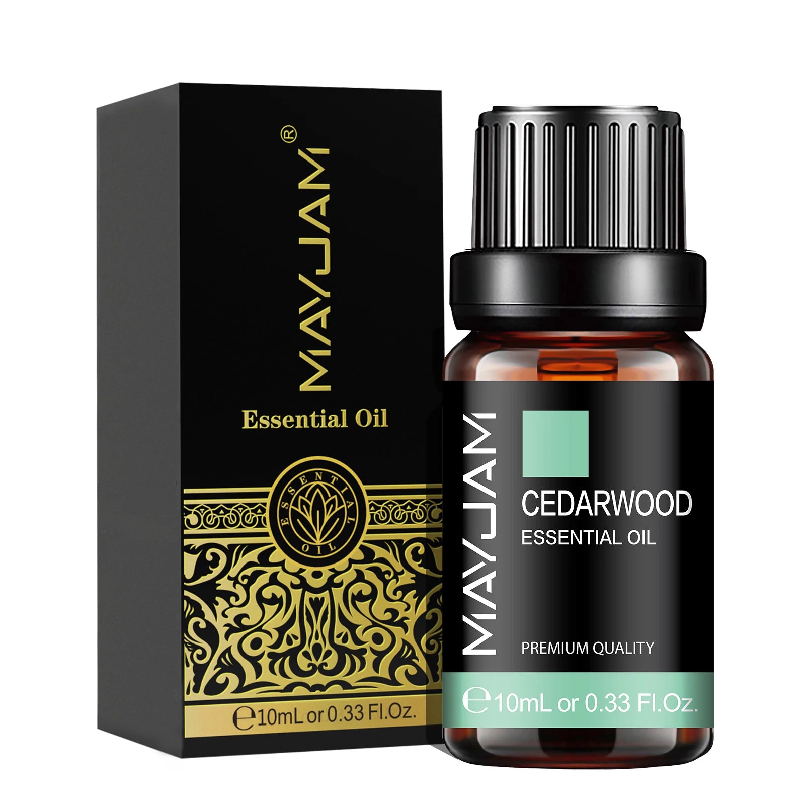MAYJAM Essential Oils — Lavender, Lemongrass, Jasmine, Vanilla, Eucalyptus & Rose for Diffusers & Candle Making