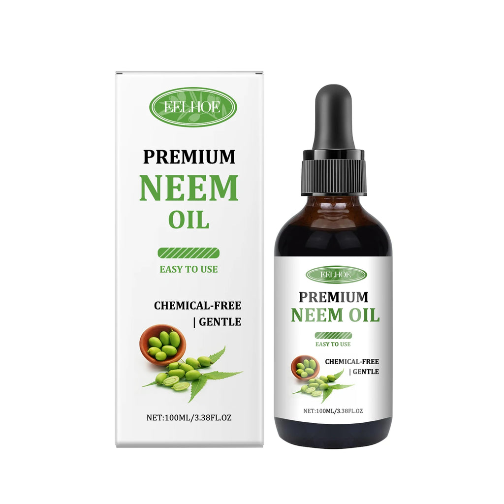 Eelhoe Neem Oil Essential Oil — Scalp Nourishing Skincare Armor Massage Oil