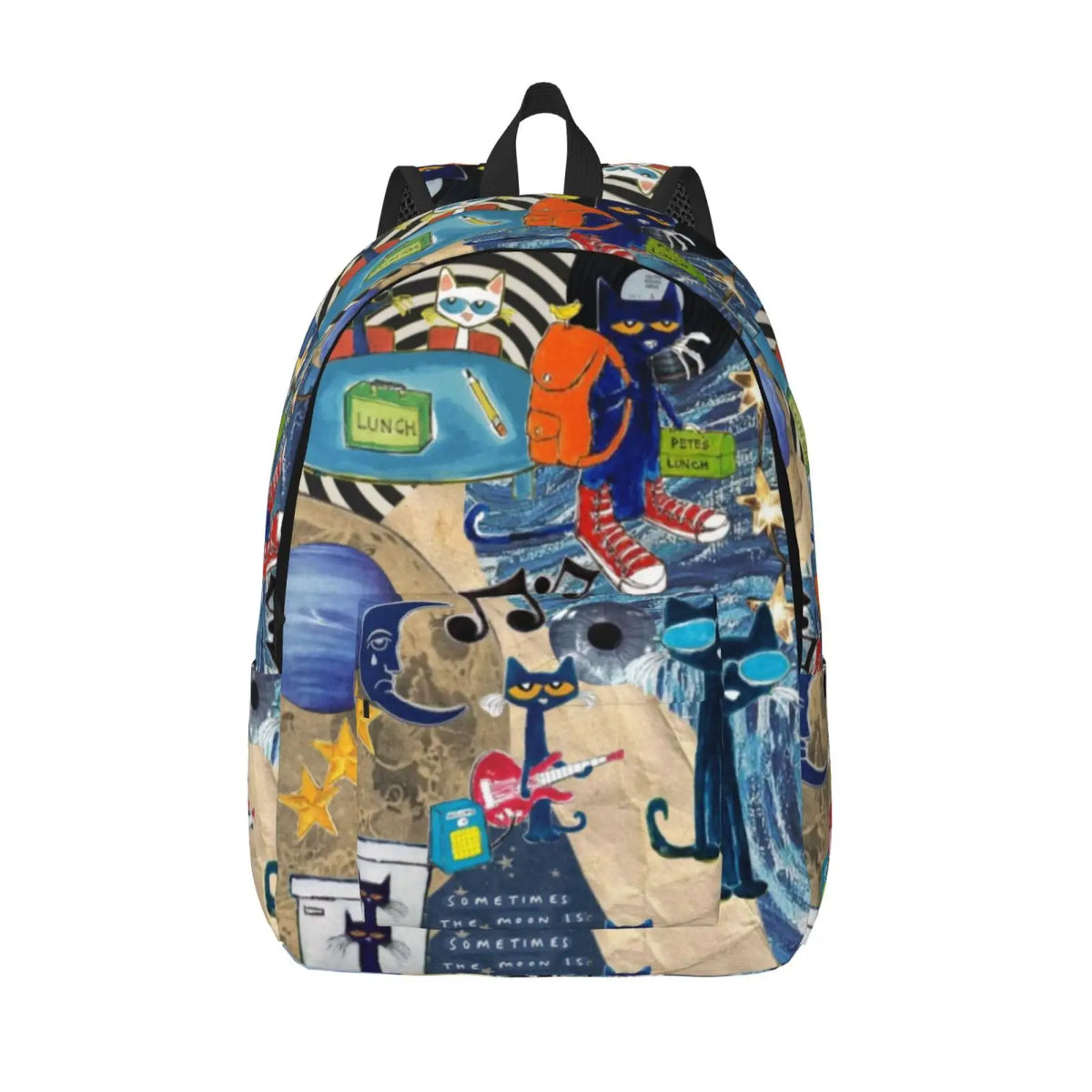 Pete the Cat Backpack – Curved-Strap Everyday Bag
