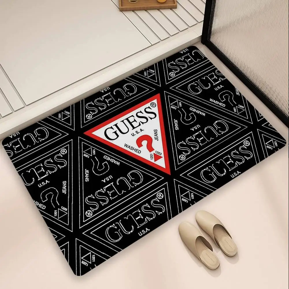 Fashion Hallway Runner Rug – Non-Slip Laundry Room & Balcony Mat for Home Decor
