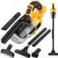 5-in-1 Handheld Electric Vacuum Cleaner – 400W Powerful Motor, 46 CFM for Floor, Carpet & Car