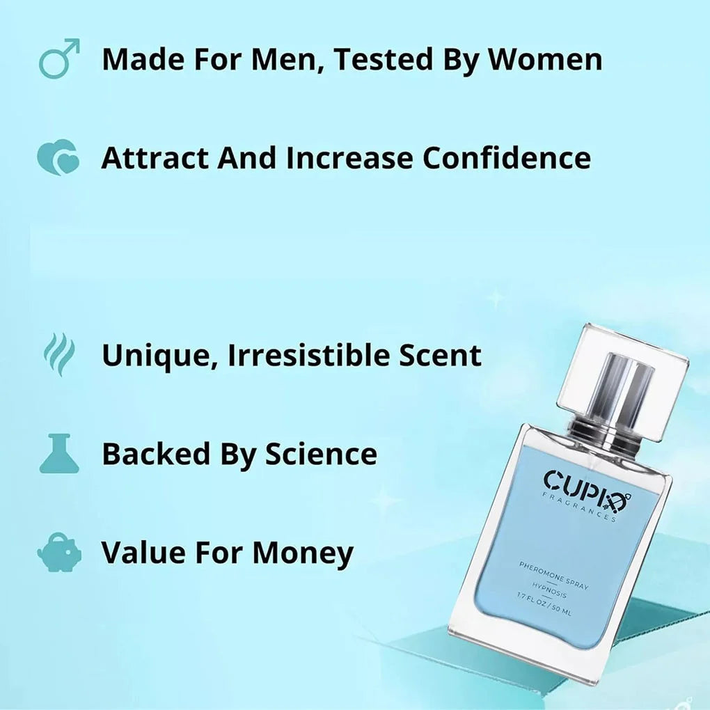Cupid Men's Pheromone Cologne — 50ml Hypnotic Fragrance