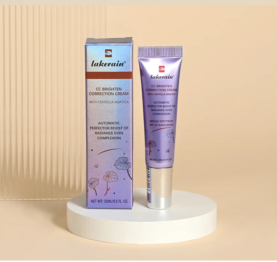 3-Pack CC Cream Color-Changing Foundation — Korean High Coverage Liquid