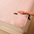 Waterproof Antimicrobial Mattress Protector – Hypoallergenic, Noiseless, Elastic Straps, Thin Cover