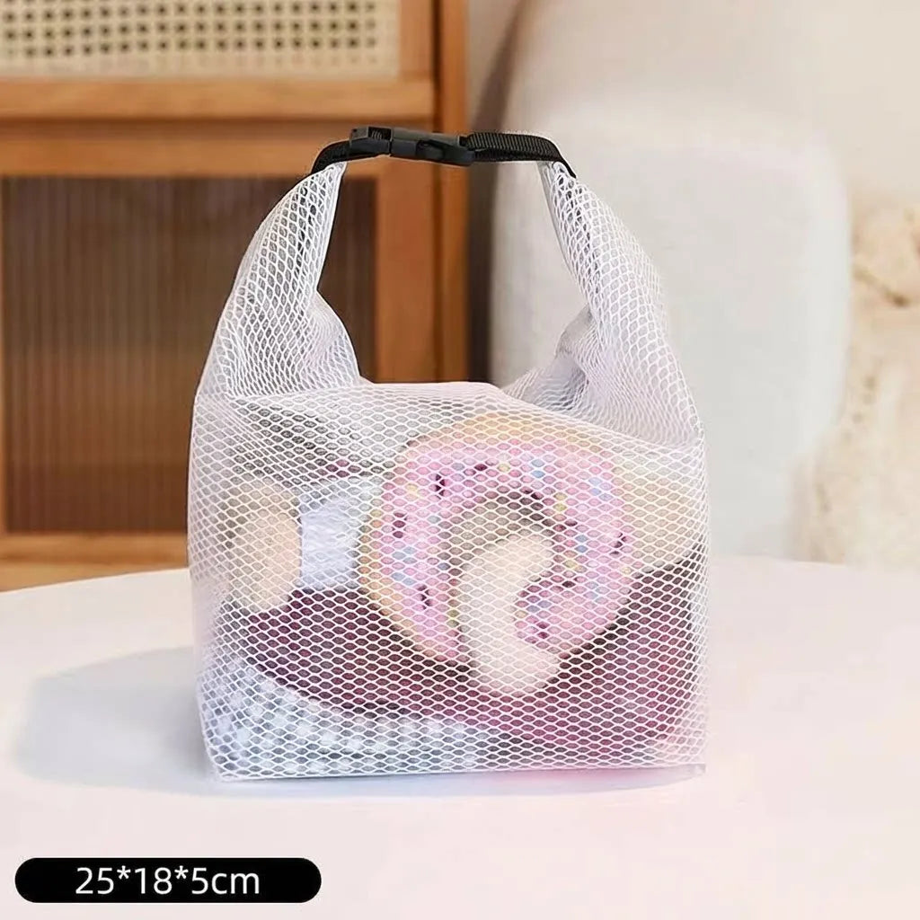 Clear Transparent Cosmetics Bag – Waterproof Travel Toiletry Pouch & Makeup Wash Bag for Women