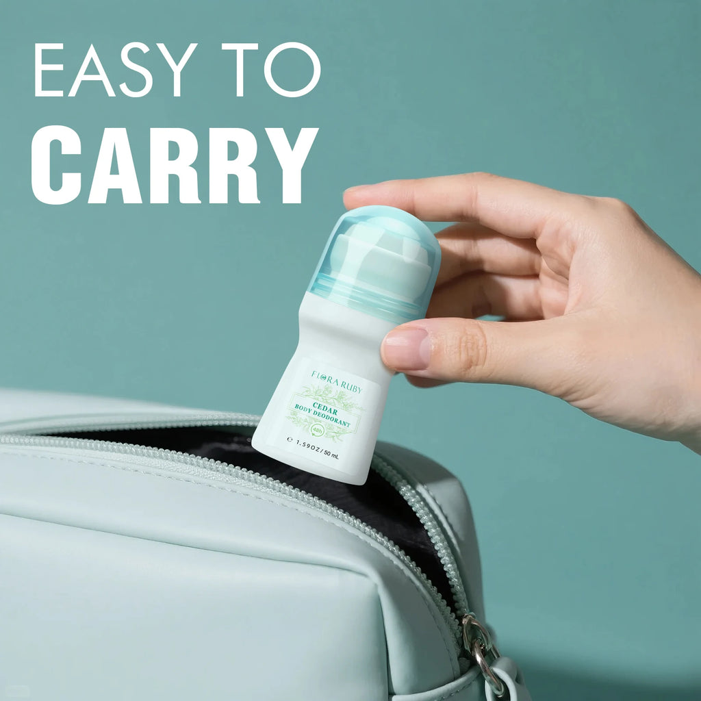 Aluminum-Free Deodorant Roll-On – 4 Scents | Unisex Daily Odor Protection