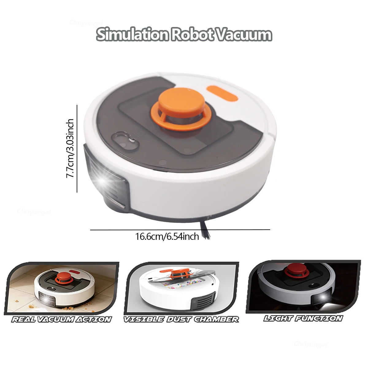 Kids Electric Vacuum Cleaner Toy Set – Simulation Housekeeping Role Play Educational Toy for Toddlers