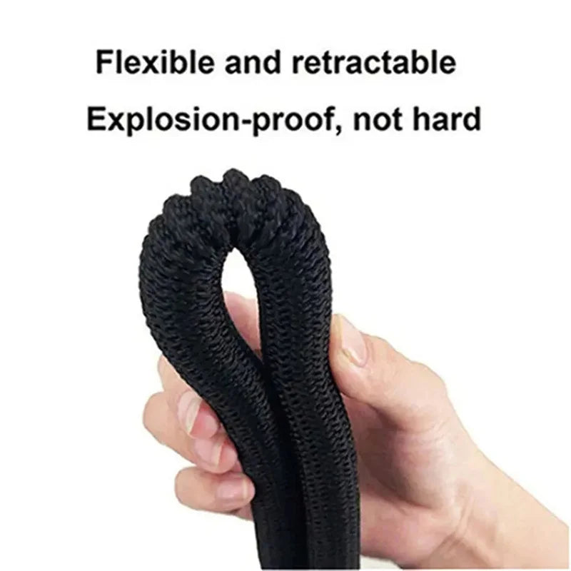 Expandable Magic Garden Hose with Spray Gun – Anti-UV Rubber, Anti-Kink, 25–150 ft, Car Wash & Outdoor Watering