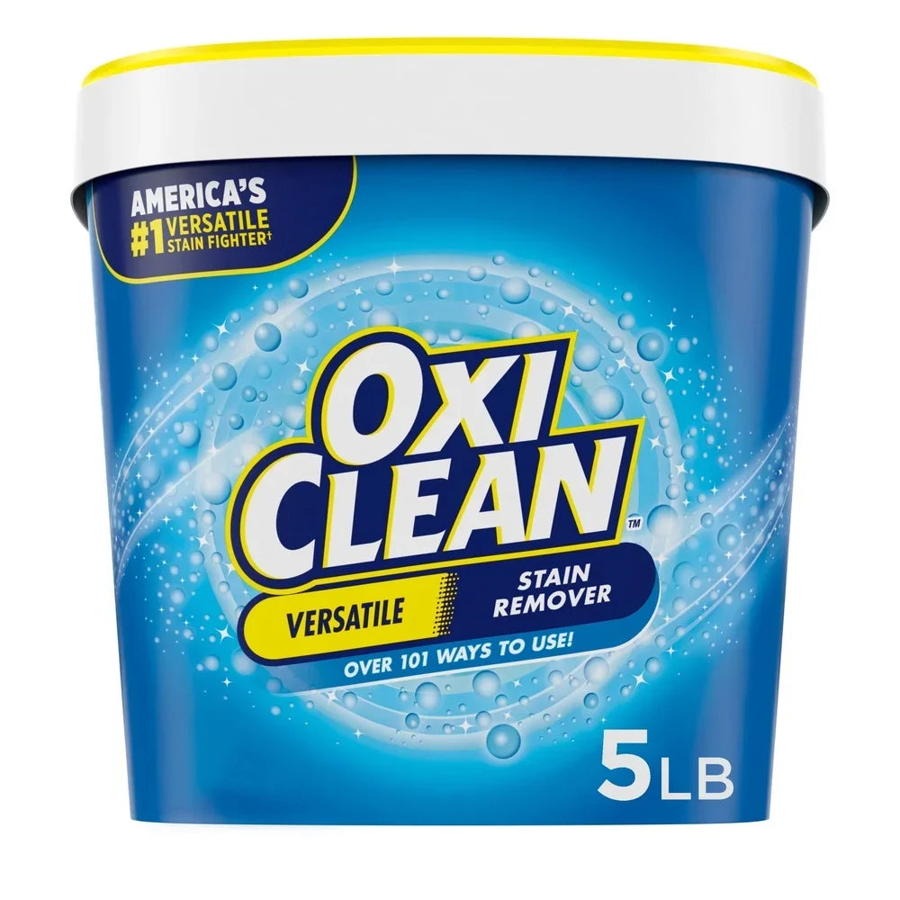 101 Uses, One Powerful Powder — Oxygen Laundry Booster & Versatile Stain Remover | 5 lb, Color-Safe, Chlorine-Free, Septic Safe