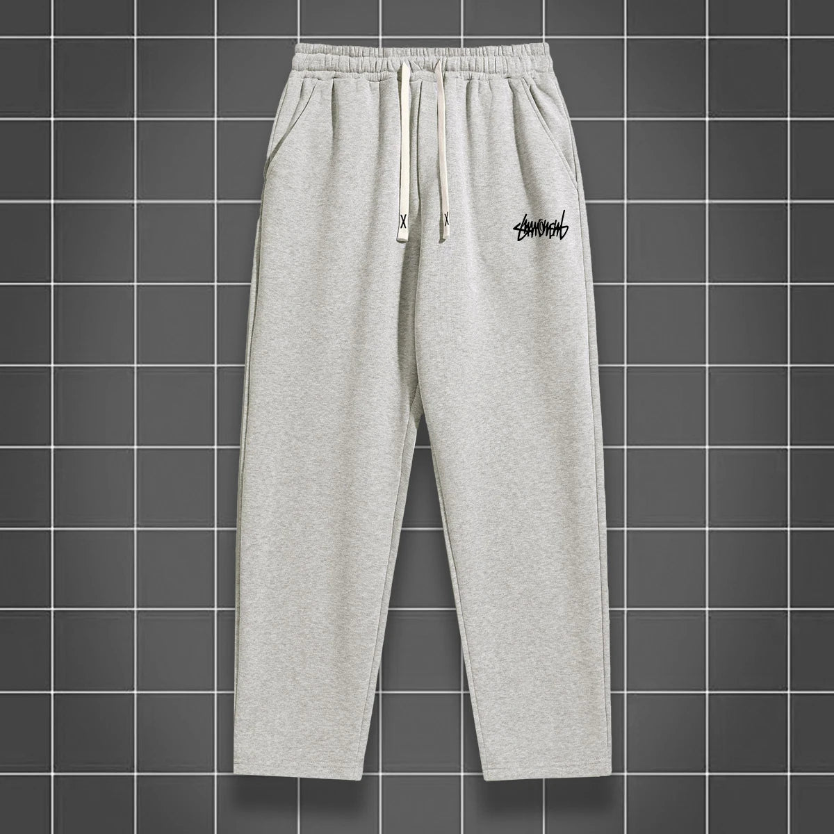 Men's Straight Leg Jogging Pants — Casual Comfort Trousers