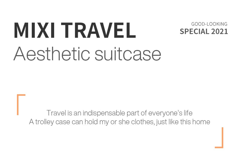 Mixi PC Luggage – Patent Design Spinner Suitcase