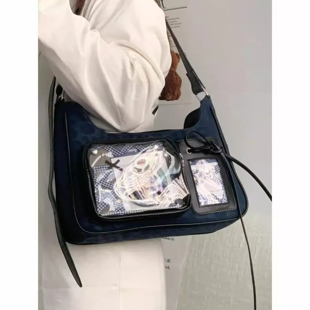 Lace-Up Bow Shoulder Crossbody Bag — Sweet Cool Small Subaxillary Women's Bag