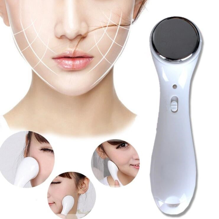Ionic Ultrasonic Facial Beauty Device – Anti-Aging, Wrinkle Removal & Skin Firming Massager