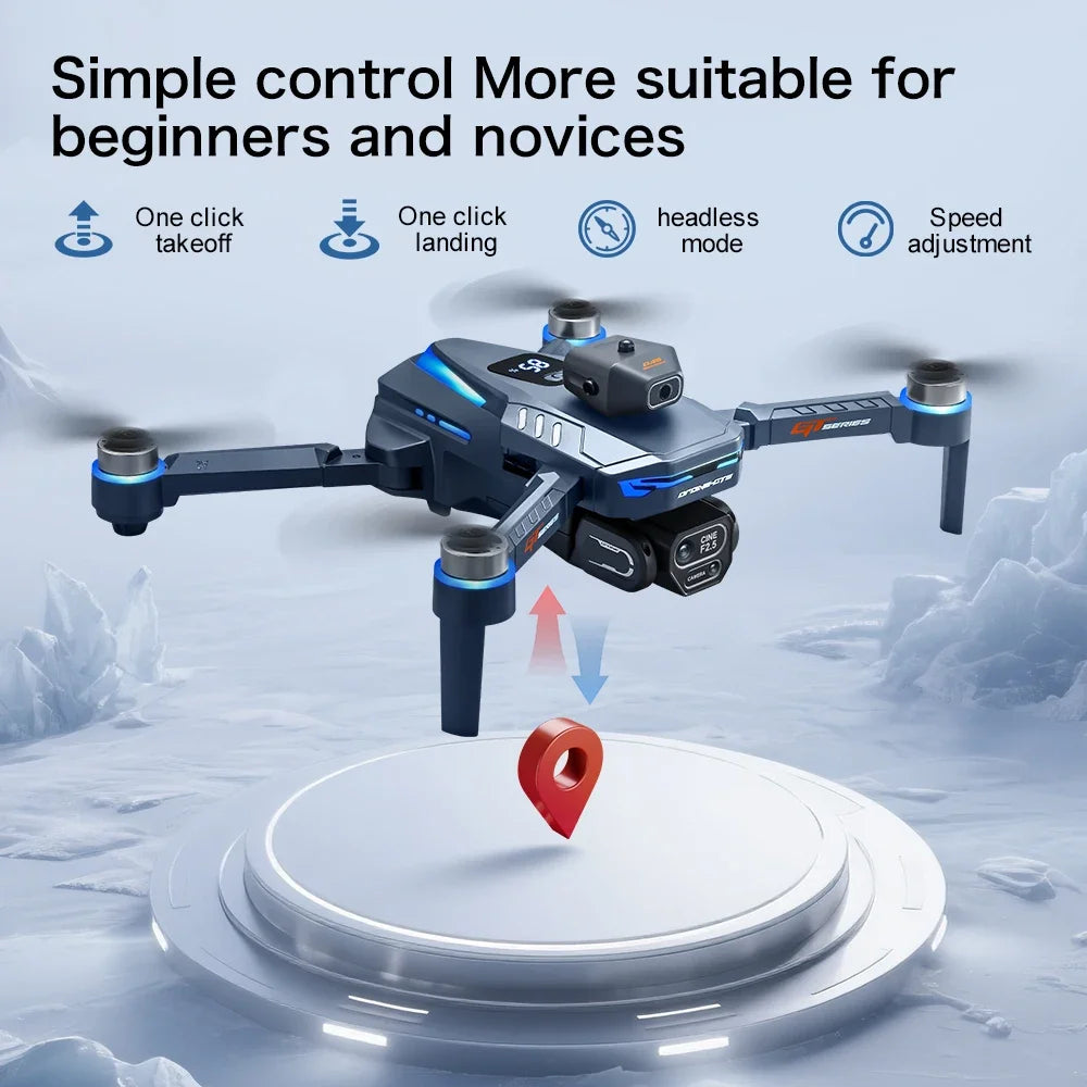 GT8 Drone with Dual Camera & Screen Remote