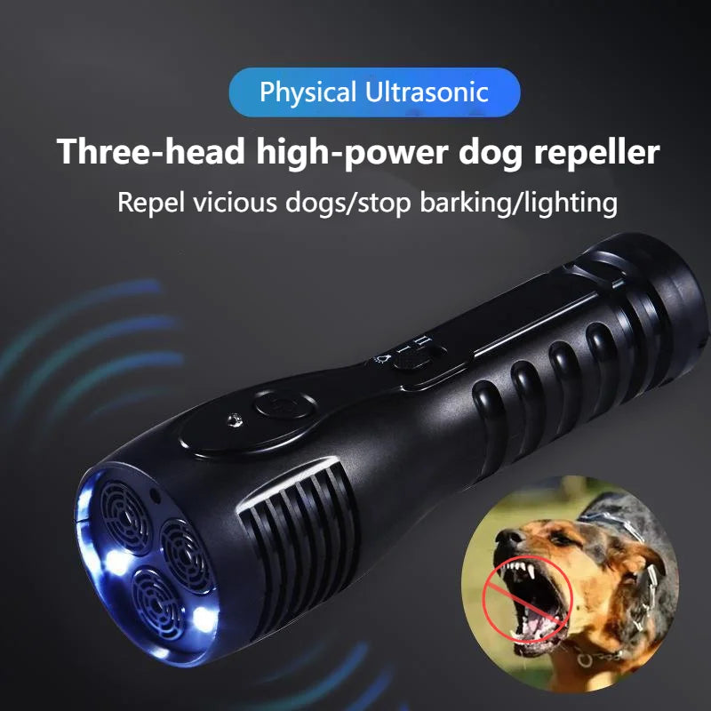 Rechargeable Ultrasonic Dog Repeller – Anti-Barking & Dog Protection Device