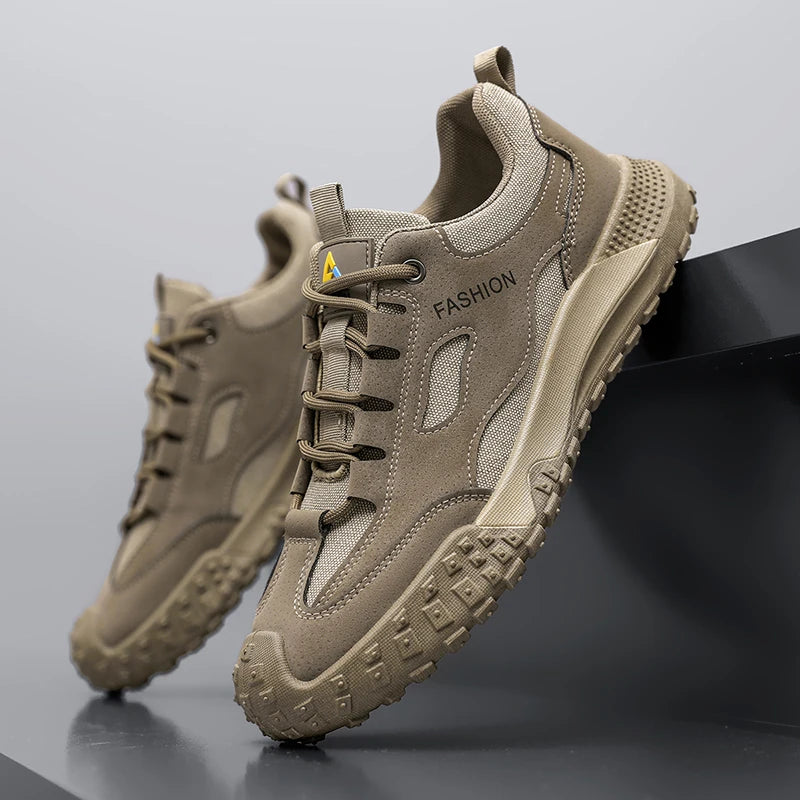 Men's Thick-Sole Anti-Slip Outdoor Platform Sport Shoes