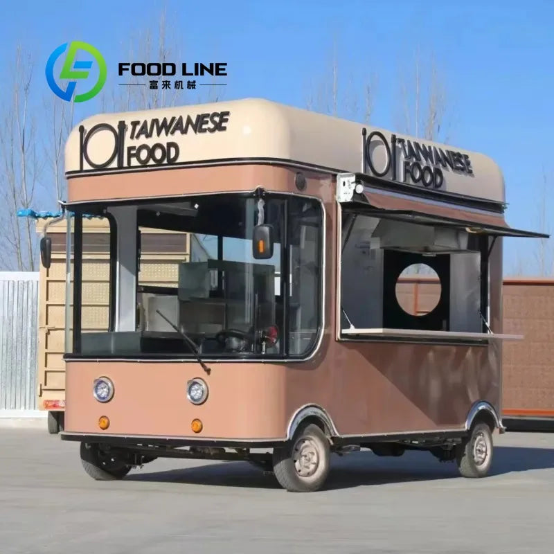 Fully Equipped Mobile Food Trailer — Full Kitchen Commercial Food Truck
