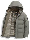 Men's Padded Hooded Jacket – Casual Winter Layer