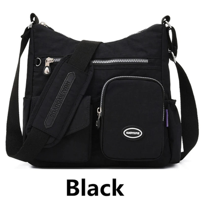 weixier Waterproof Nylon Large Capacity Crossbody Shoulder Tote – Designer Business Handbag for Women