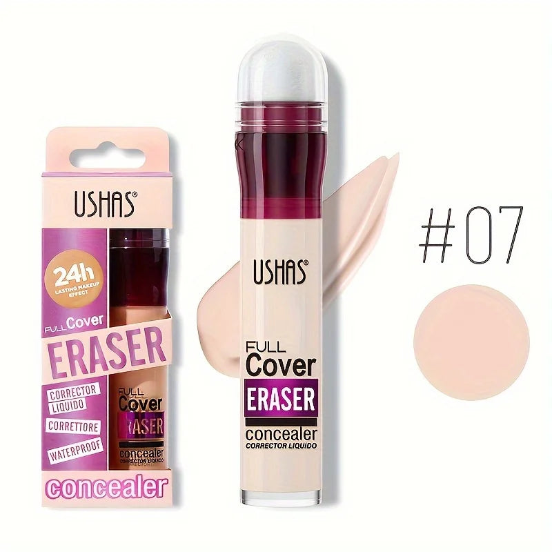 Sponge Tip Concealer & Liquid Foundation — Full Coverage for All Skin Types
