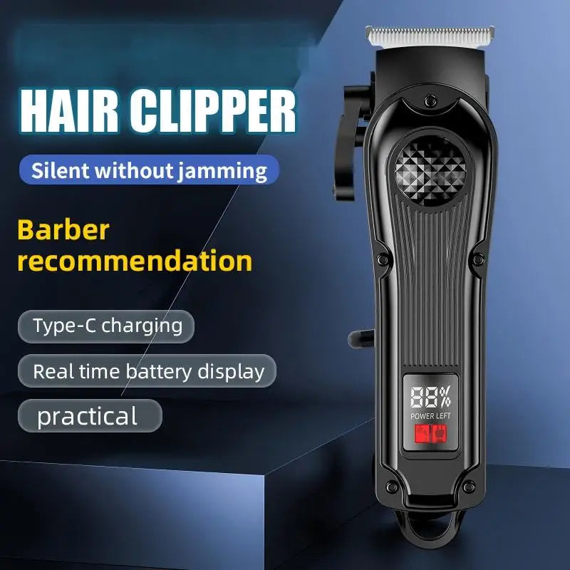 Electric Bald Head Hair Clipper & Grooming Tool – Self-Shaving Barber Machine for Home & Professional Use