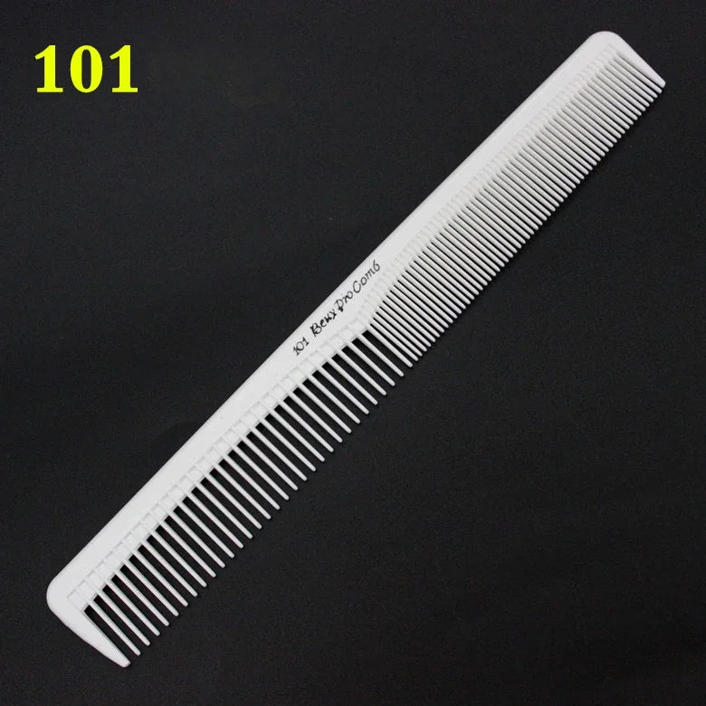 Professional Hair Cutting Comb – Anti-Static Fine Tooth Flat Head Barber Salon Tool