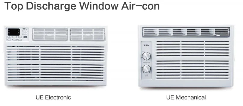 Window Air Conditioner — 5,000 / 7,000 / 9,000 / 12,000 BTU Multi-Size Window Type AC Unit
