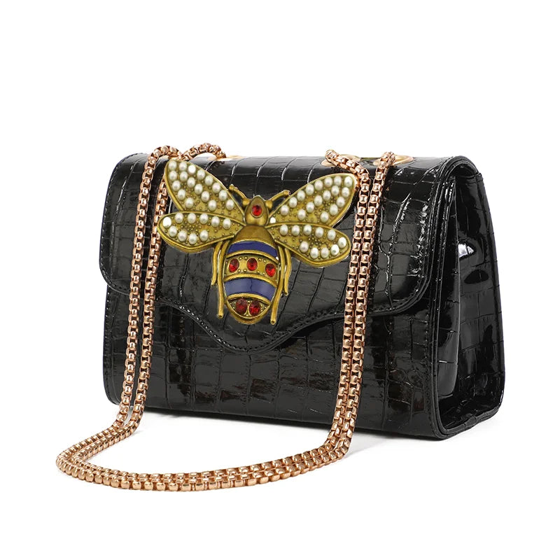 Korean Luxury PU Rectangle Clutch Bag – Small Shoulder Crossbody Day Purse for Women 2026