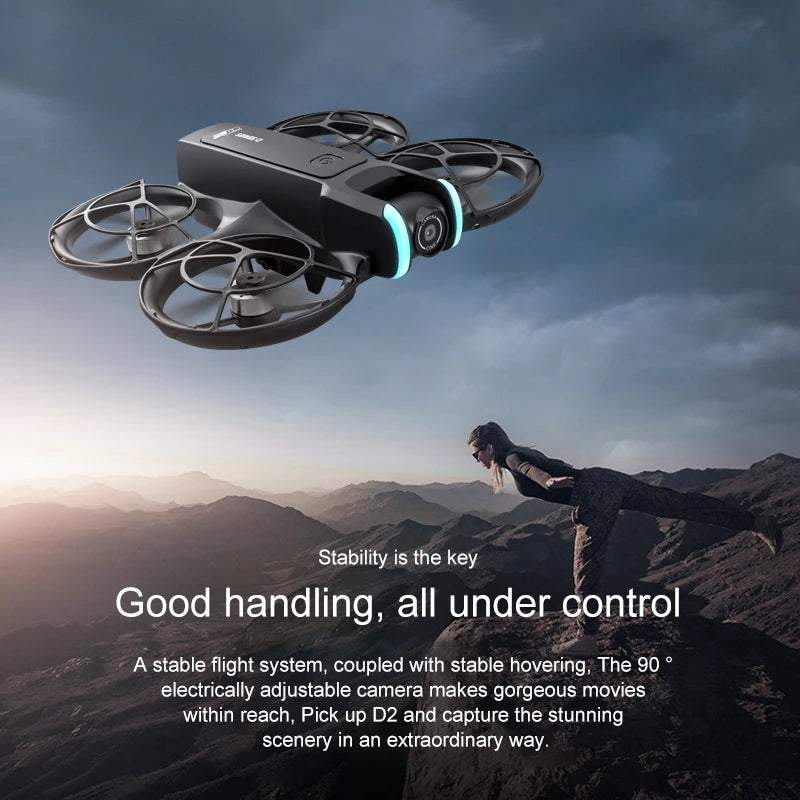 D2 GPS Camera Drone with Screen Remote
