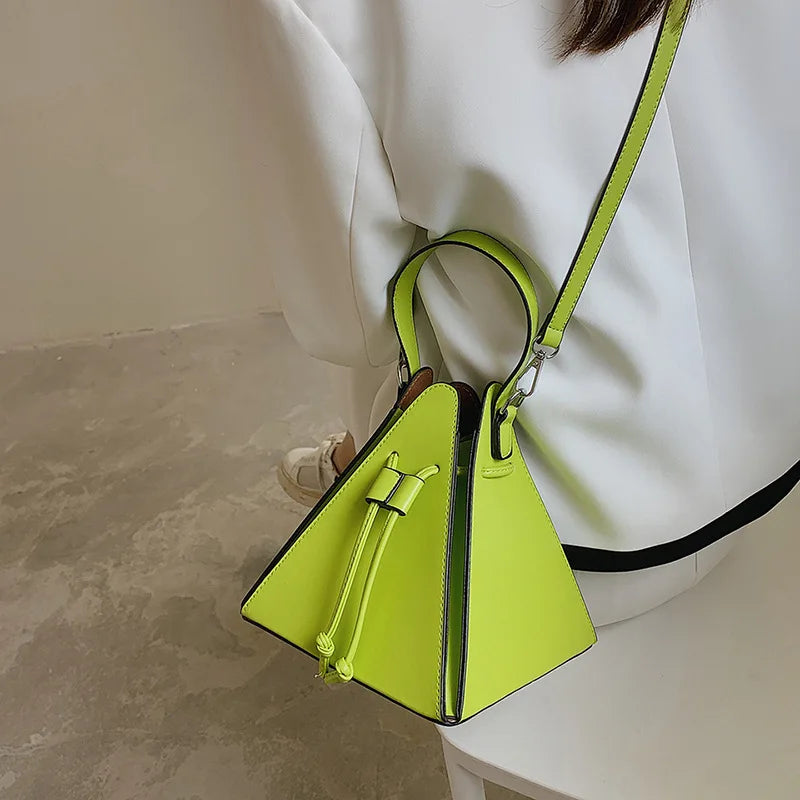 Luxury Triangle Designer Crossbody Shoulder Bag – High Quality Leather Hobo Handbag for Women
