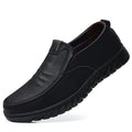 Men's Split Leather Slip-On Loafers