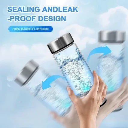 Hydrogen-Rich Water Cup — Portable USB Electric Generator with Titanium Filter