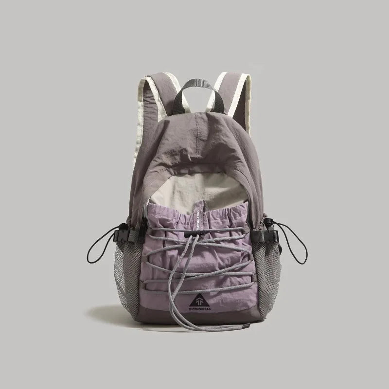Women's Nylon Outdoor Backpack – Lightweight Hiking & Travel Bag