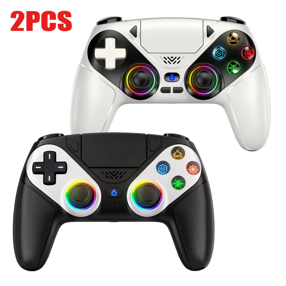 Wireless PS5 Controller – Turbo, Hall Trigger, Touchpad, Vibration & Bluetooth Gamepad