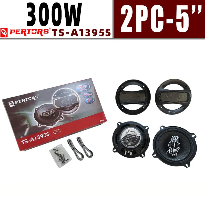 Car Coaxial Speakers – 4-Way Pair in 4, 5 & 6 Inches
