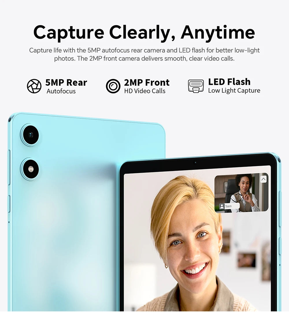 Teclast P50 Mini 8.7" Android 15 Tablet – 12GB RAM, 128GB, 90Hz, Widevine L1