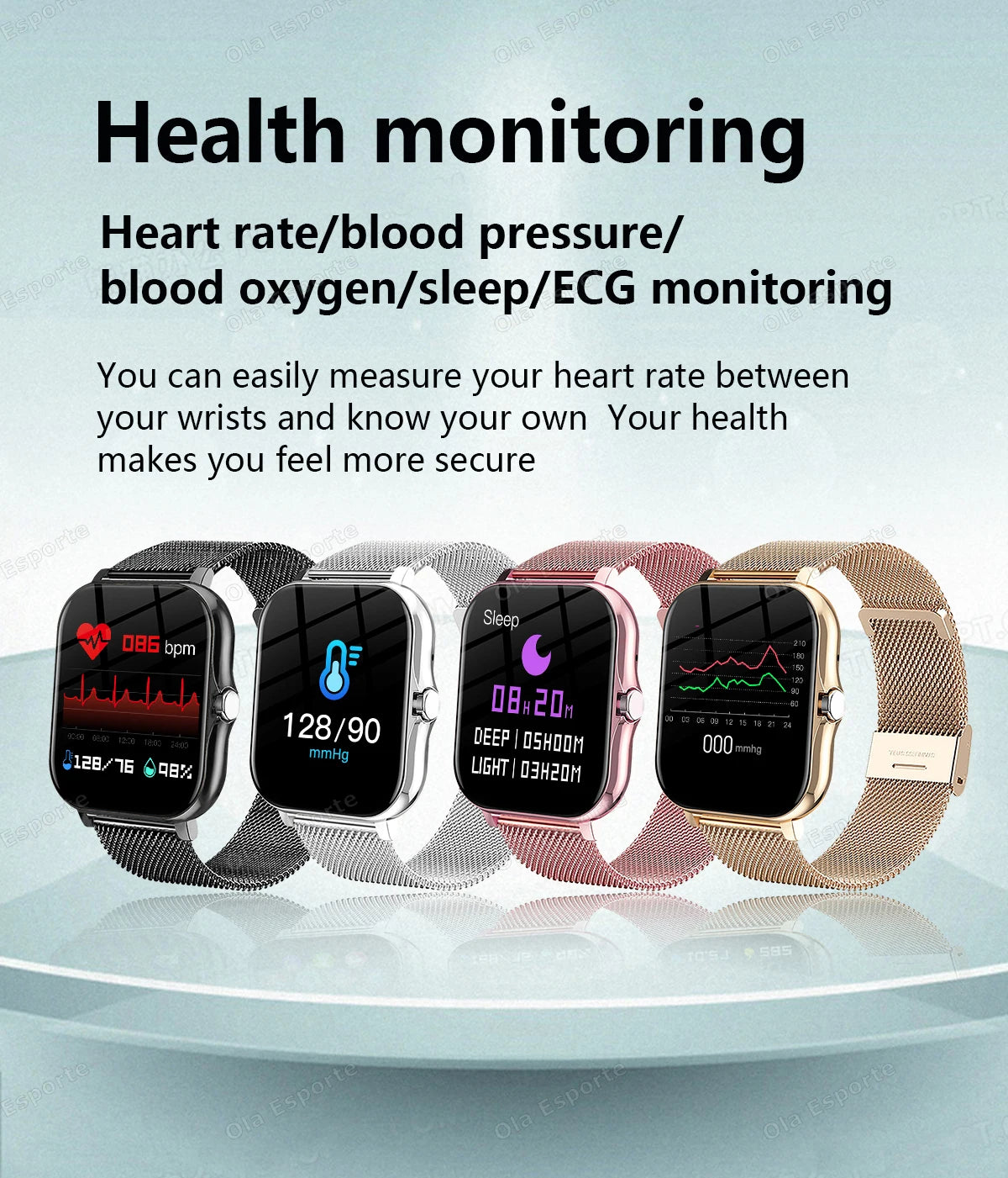 Smart Watch 2.01" HD Display | Answer Calls Sport Modes DIY Dial Weather Forecast Smartwatch