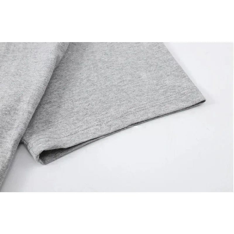 Unisex 100% Cotton Loose Round Neck T-Shirt — Everyday Essential Tee
