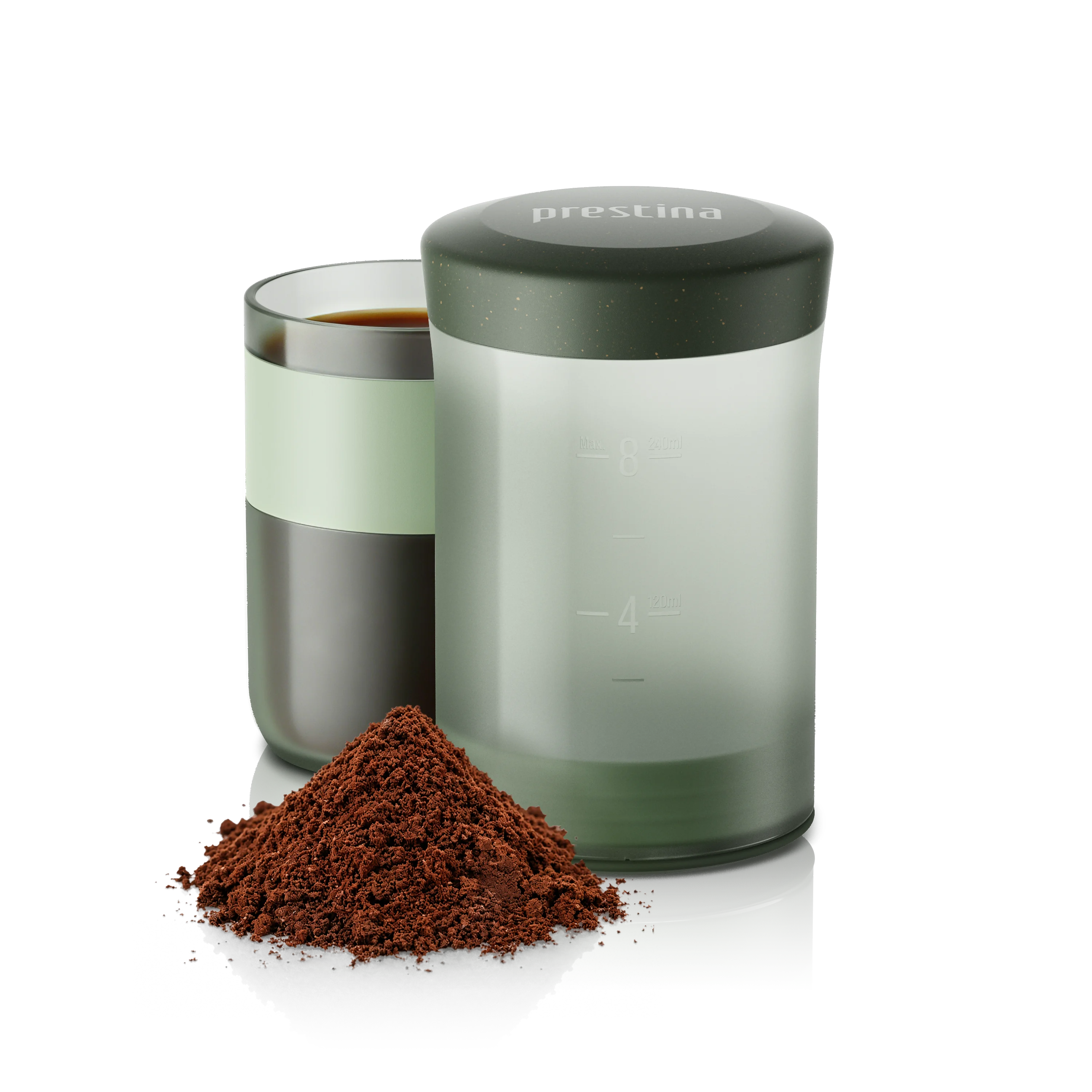 Coffee Anywhere, Anytime — WACACO Prestina All-in-1 Portable French Press | Foldable Manual Brewer for Camping, Hiking & Travel