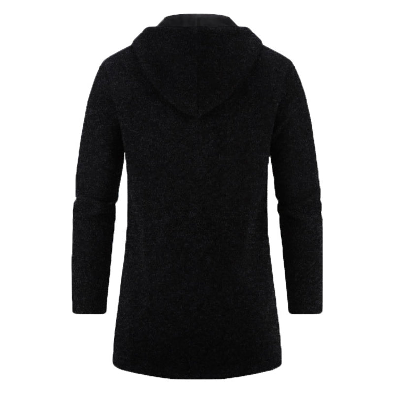 Men's Longline Zip-Up Hoodie